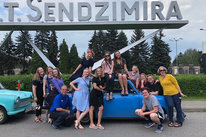 1.5h Crazy Guides' Communism Tour of Nowa Huta in Classic Car - Cars that turn a lesson into an experience