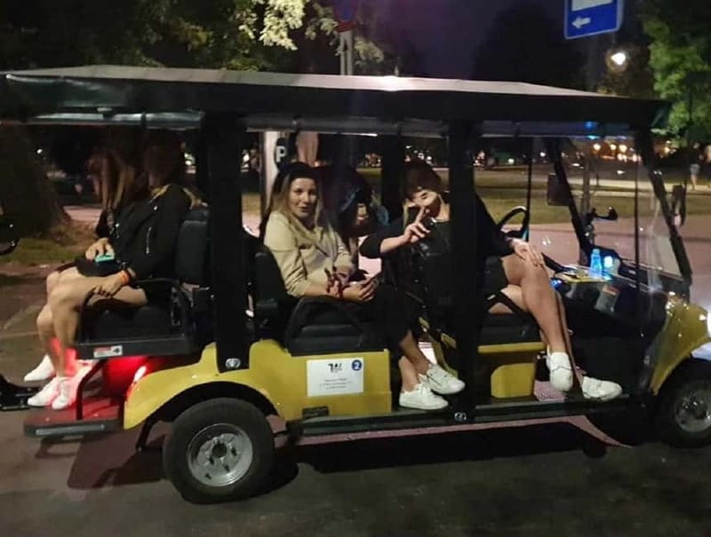 City Tour Cracow golf car plus Cruise on the Vistula River. - Podgórze and Schindler’s Factory: ghetto landmarks by car, then on foot nearby