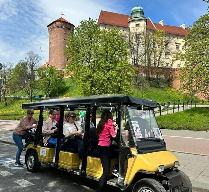 City Tour Cracow , golf car . Private full tour !! - Price and value: $136 per group up to 7 people