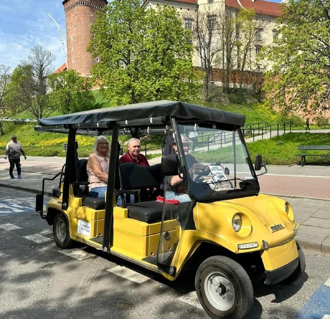 City Tour Cracow , golf car . Private full tour !! - Audio narration in 25 languages, plus live English/Polish guidance