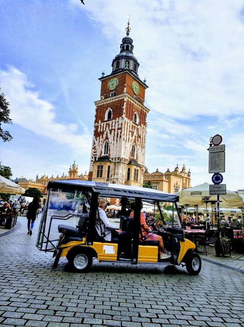 Cracow: Jewish Quarter and Ghetto Sightseeing Golf Cart Tour - Getting oriented: meeting point, start time, and group pace