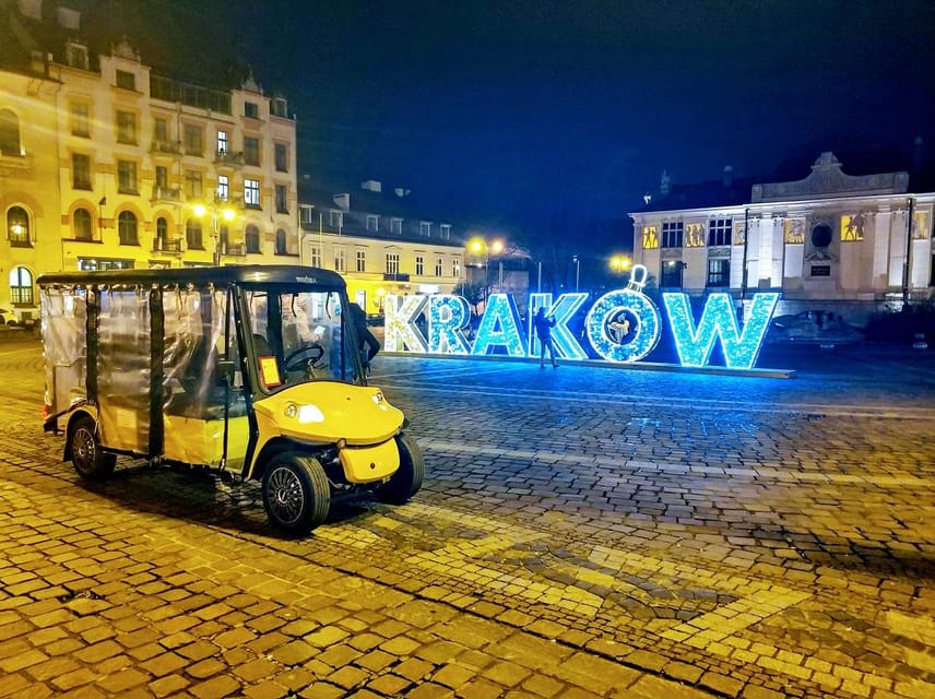 Cracow: Jewish Quarter and Ghetto Sightseeing Golf Cart Tour - What about the paintings, sculptures, and monuments count?