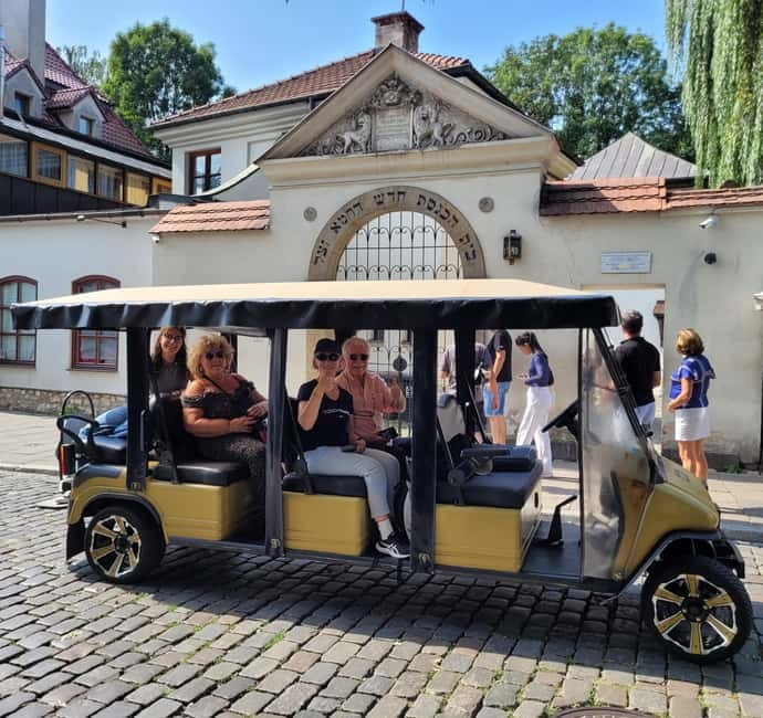 Cracow sightseeing tour by electric golf cart - Why an electric golf cart is the smart way to see Krakow fast
