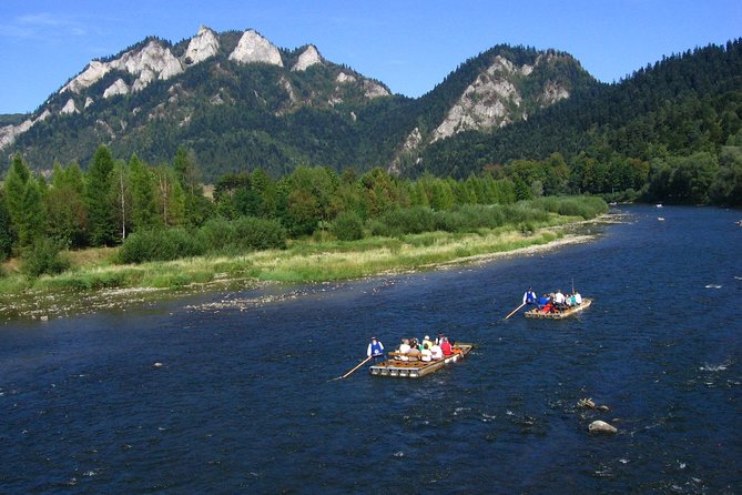 DUNAJEC River Gorge traditional rafting, PRIVATE TOUR from Krakow - Dębno’s St. Michael Archangel Church: the quick UNESCO-linked stop