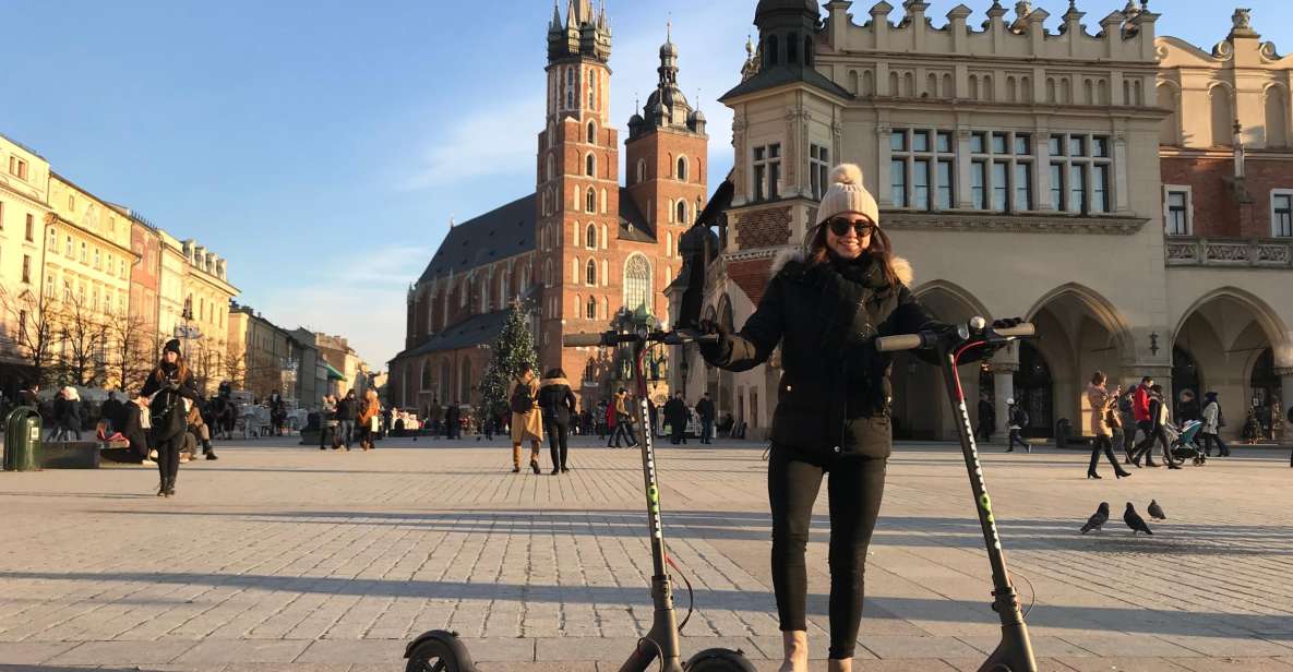 Electric Scooter Tour Krakow - A practical way to see Kraków fast, without feeling rushed
