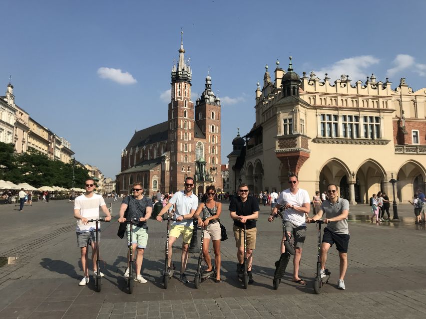 Electric Scooter Tour Krakow - Podgórze and the Jewish ghetto segment: important context, not just sightseeing