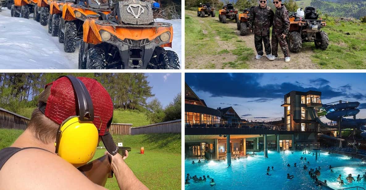 From Krakow: ATV/Snowmobile Ride, Shooting & Hot Springs - Tatra Mountains ATV or Snowmobile: What You’re Signing Up For