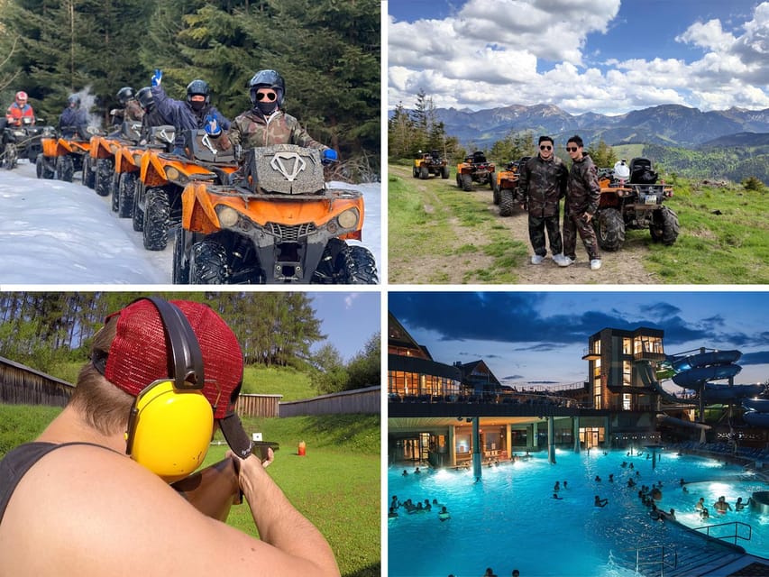 From Krakow: ATV/Snowmobile Ride, Shooting & Hot Springs - Zakopane Shooting Range: The Part Most People Don’t Expect