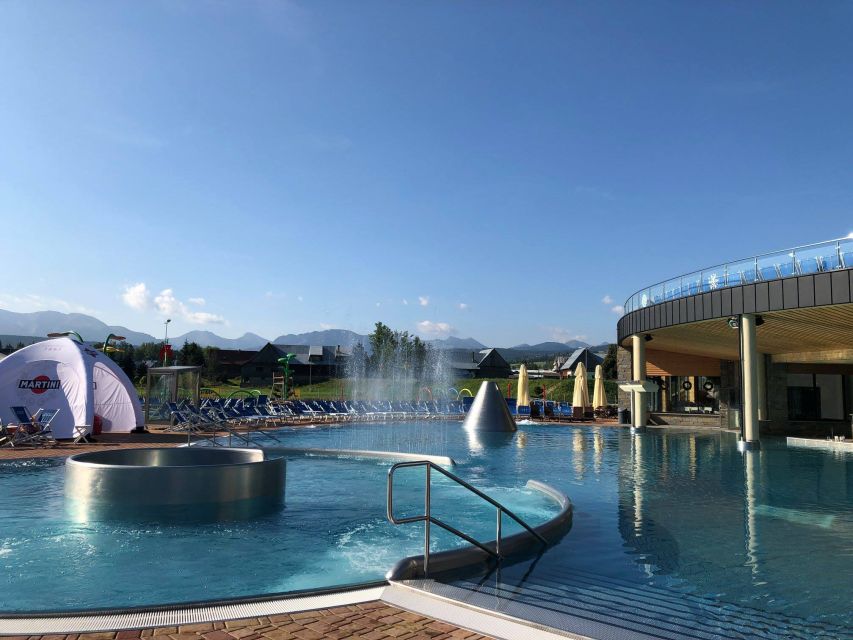 From Krakow: Chochołowskie Thermal Baths Ticket and Transfer - Families and kids: slides, rivers, and climbing nets