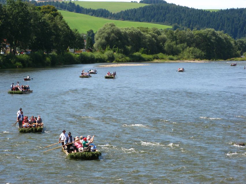 From Krakow: Dunajec River Rafting - Szczawnica lunch break: a real reset point
