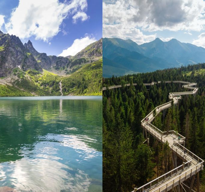 From Krakow: Morskie Oko and Slovakia Treetop Walk - Morskie Oko: the glacier lake that earns its fame
