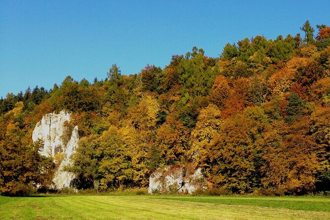 From Krakow: Ojcow National Park and Pieskowa Skala Castle - The drive in: learning the park while the rocks appear