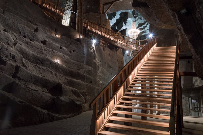 From Krakow: Wieliczka Salt Mine Full Live Guided Small Group Tour - What you see underground: chapels, chambers, and an underground lake