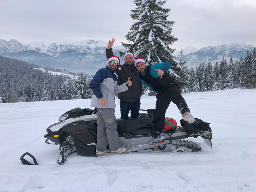 From Krakow: Zakopane Snowmobile NIGHT Ride, Bonfire, - The snowmobile training: where safety meets confidence