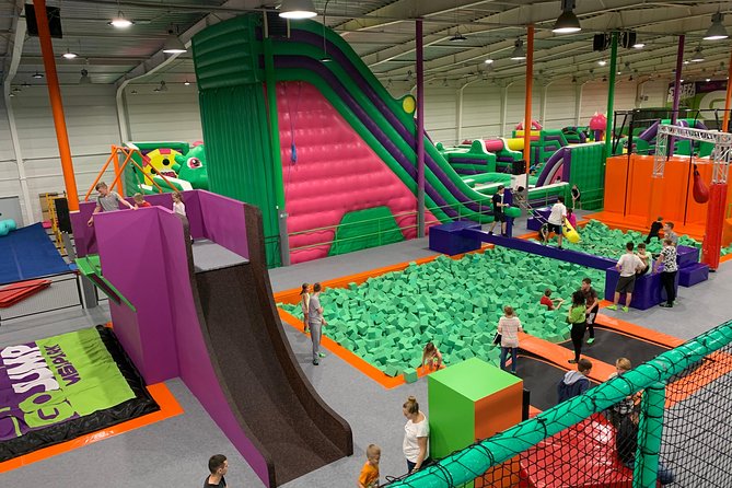 GOjump MEGAPARK Kraków-Sikorki - 1 hour Trampoline Park ticket - What You Actually Do: A Guided Tour of the 15+ Attractions
