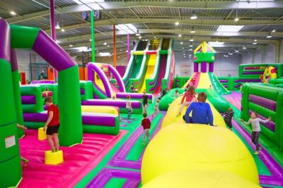 GOjump MEGAPARK Kraków-Sikorki 1h ticket: GOair Inflatable Park - Ticket value: $12.98, and the one extra cost you must plan for