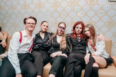 Halloween Pub Crawl - Krawl Through Krakow - Meeting at Adam Mickiewicz Monument and getting back smoothly