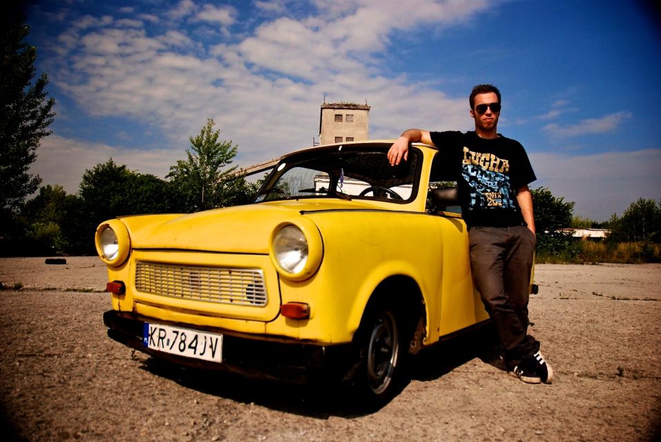 Krakow: 3.5-Hour Communism Deluxe Tour by Trabant - Ronald Reagan Plaza: the big-picture orientation stop