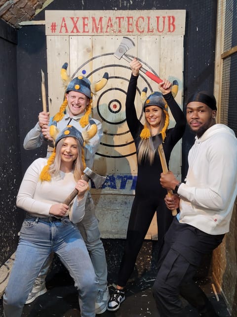 Krakow Axe Mate Club: Axe throwing, Tomahawks. WATL venue! - Before and after: pairing axe throwing with Kazimierz bars