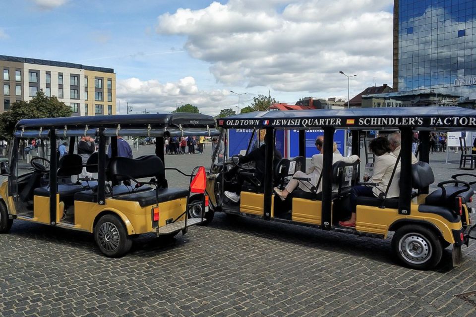 Krakow: City Golf Cart Tour and Schindler's Factory Museum - Old Town from Planty to Wawel: the orientation that makes everything else click
