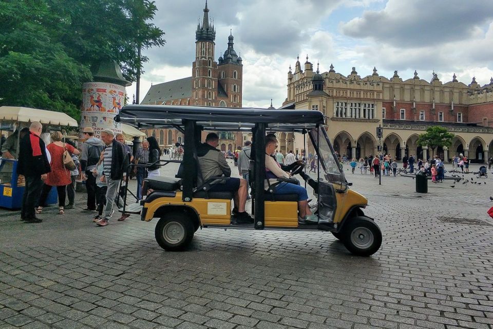 Krakow: City Golf Cart Tour and Schindler's Factory Museum - The Old Town audio guide plus real human guidance