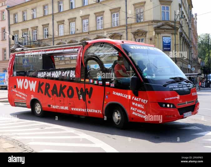 Krakow City SightSeeing hop on hop off bus and city game - A 25-hour Krakow plan: bus first, City Teleport after
