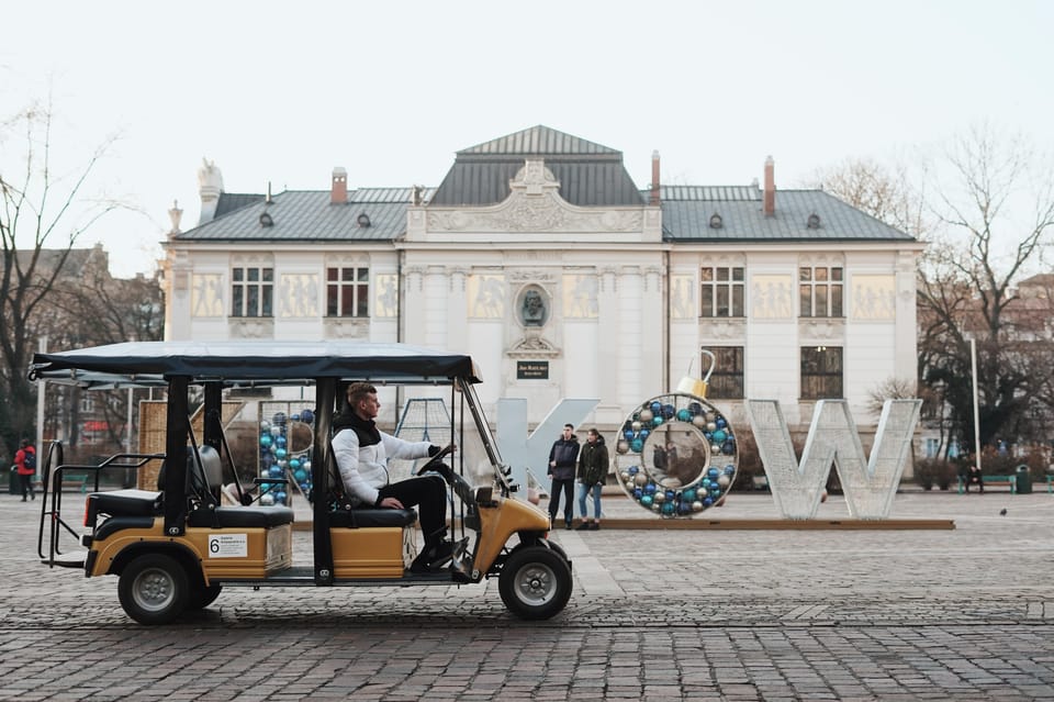 Krakow: City Sightseeing Tour by Golf Cart - Krakus Mound: the “get your bearings” moment