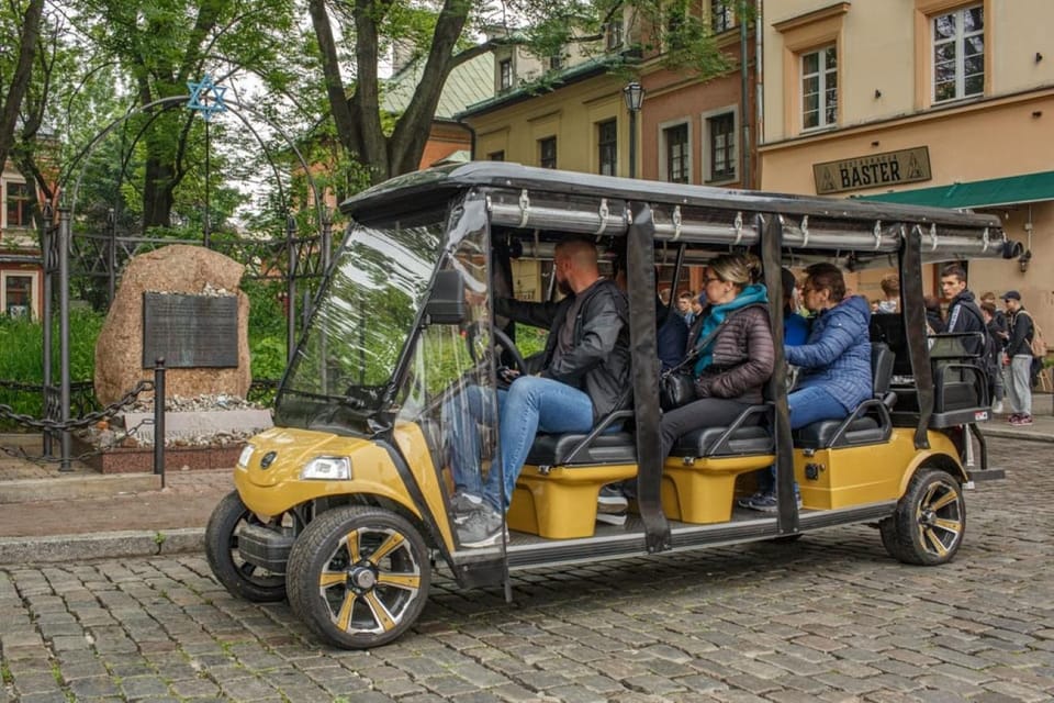 Krakow: City Sightseeing Tour by Shared or Private Golf Cart - Getting your bearings: Planty Park and the medieval city feel