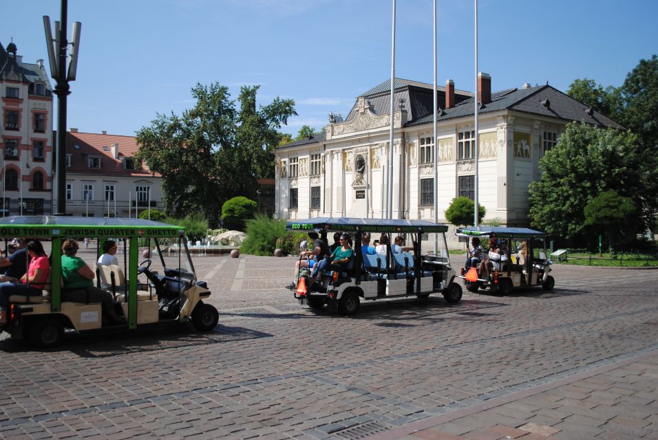 Krakow: City Tour by Golf Cart - Audio guide + English-speaking driver: what you actually get during the ride