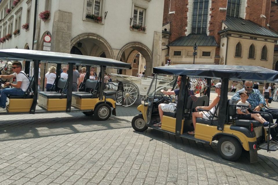 Krakow: Electric Golf Cart Tour of the Old Town - Meeting Point at Parking Kiss&Ride: Quick, Clear, and Mostly Stress-Free