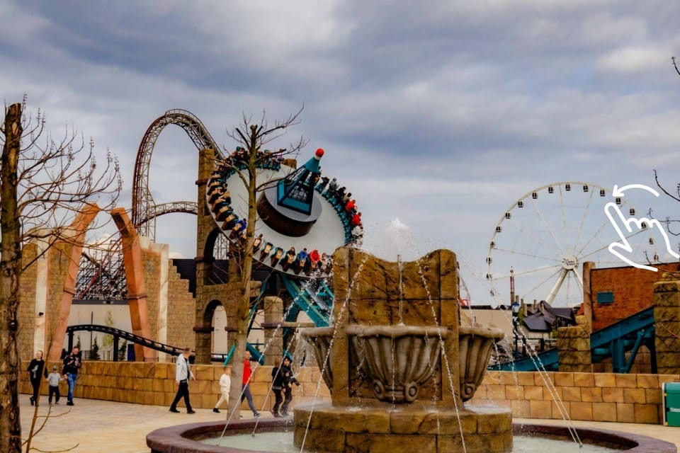 Krakow: Energylandia Park Entry Ticket and Optional Transfer - Zones at Energylandia: plan your day by age and intensity