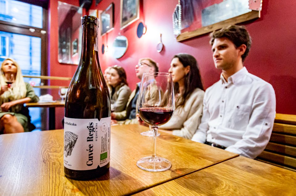Krakow: Guided Wine Bar Tour with Tastings and Snacks - 3 to 4 bar stops, 5 glasses of wine: how the tastings are paced