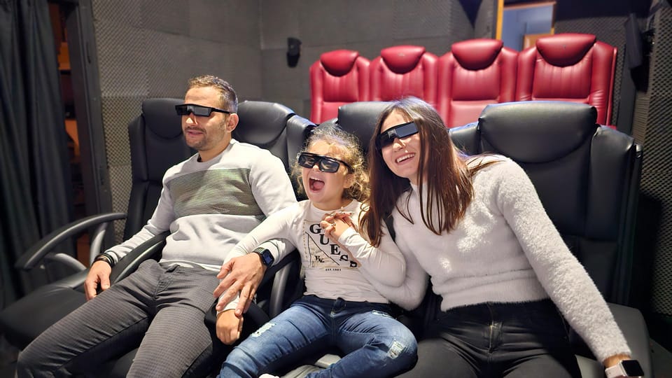 Krakow: House of Attractions Gold Package 2+2 Entry Ticket - VR 3D rollercoaster: the tech moment
