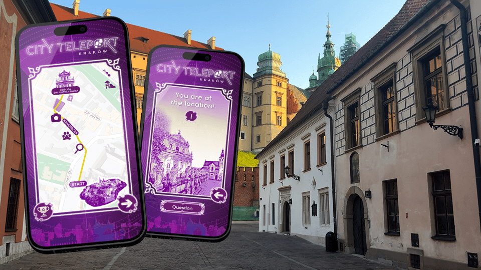 Krakow: Interactive Adventure Guidebook: PL/EN/DE/ES - Choose your route: Old Town + Wawel, Kazimierz, or the Full City walk