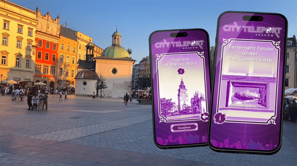 Krakow: Interactive Adventure Guidebook: PL/EN/DE/ES - How the smartphone guide works (no app download)