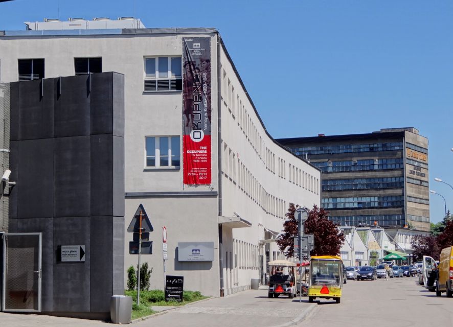 Krakow: Jewish Quarter and Former Ghetto Tour by Golf Cart - Schindler’s Factory: where the tour ends and your choices begin