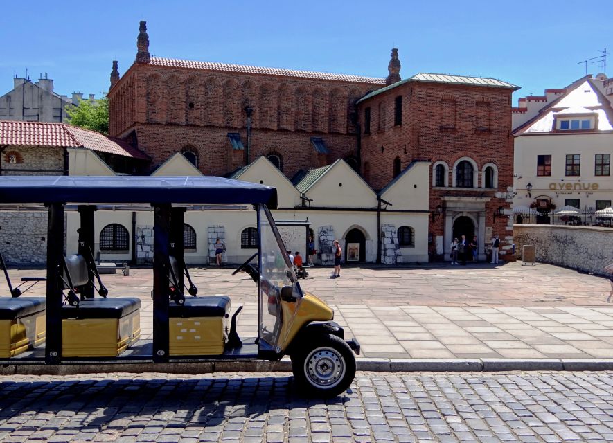 Krakow: Jewish Quarter and Former Ghetto Tour by Golf Cart - The emotional balance: why the pacing matters in WWII sites