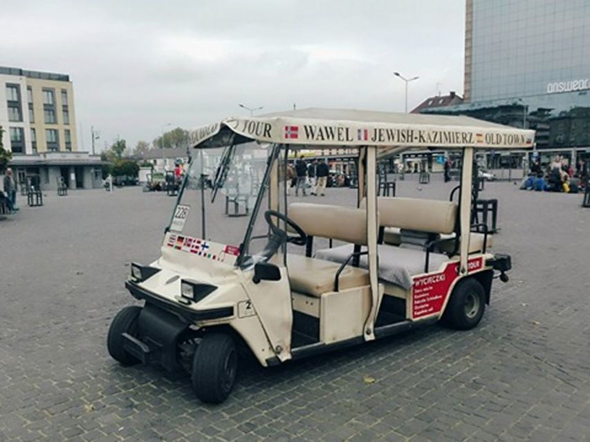 Krakow: Jewish Quarter and Schindler Factory by Golf Car - Key highlights worth your attention