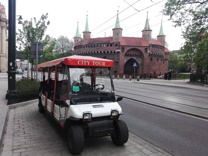 Krakow: Jewish Quarter and Schindler Factory by Golf Car - What to bring and the rules that affect planning