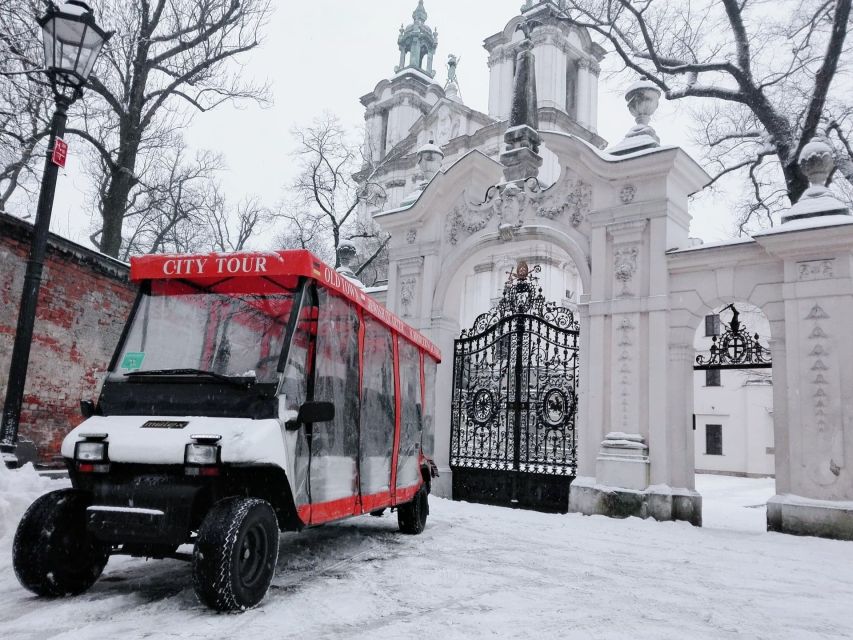 Krakow: Jewish Quarter and Schindler Factory by Golf Car - Where the tour starts: finding plac Jana Matejki 2