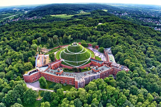 Krakow: Kościuszko Mound Entry Ticket & City Pass Options - The summit view that connects Kraków’s biggest landmarks
