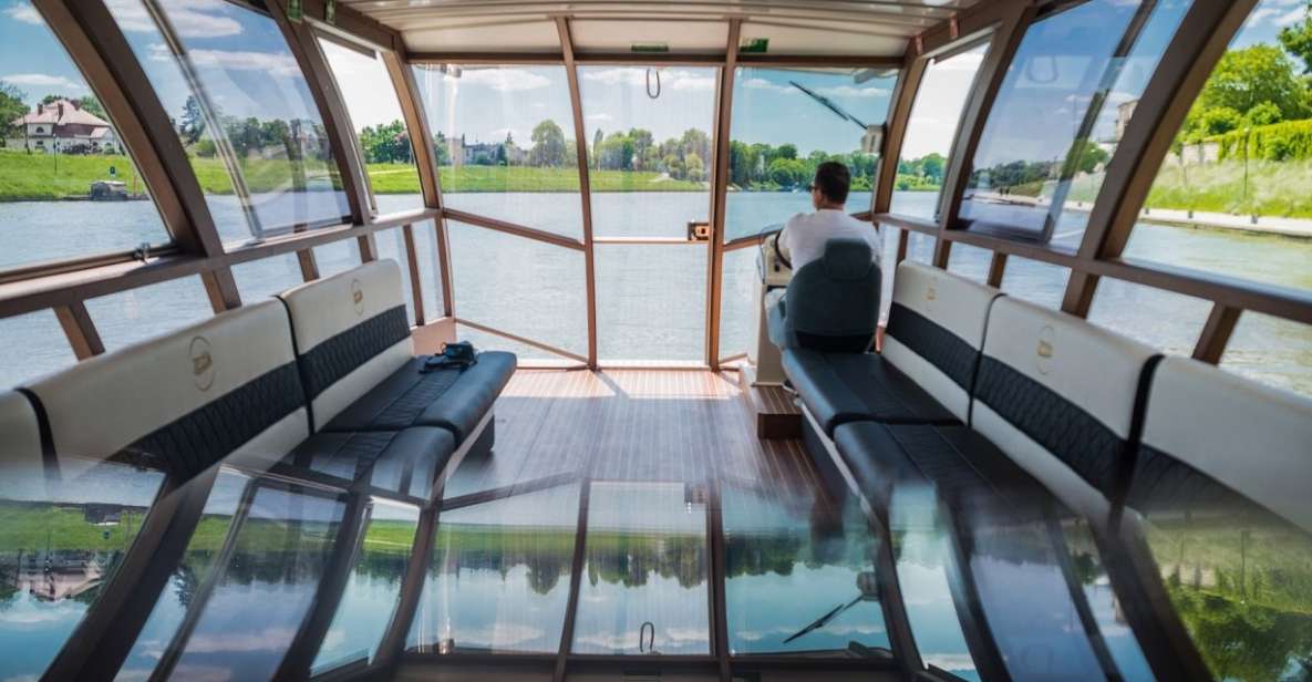 Krakow: Lazy Catamaran River Cruise and Salt Mine Group Tour - The Vistula River cruise: Wawel walls, the castle panorama, and the dragon