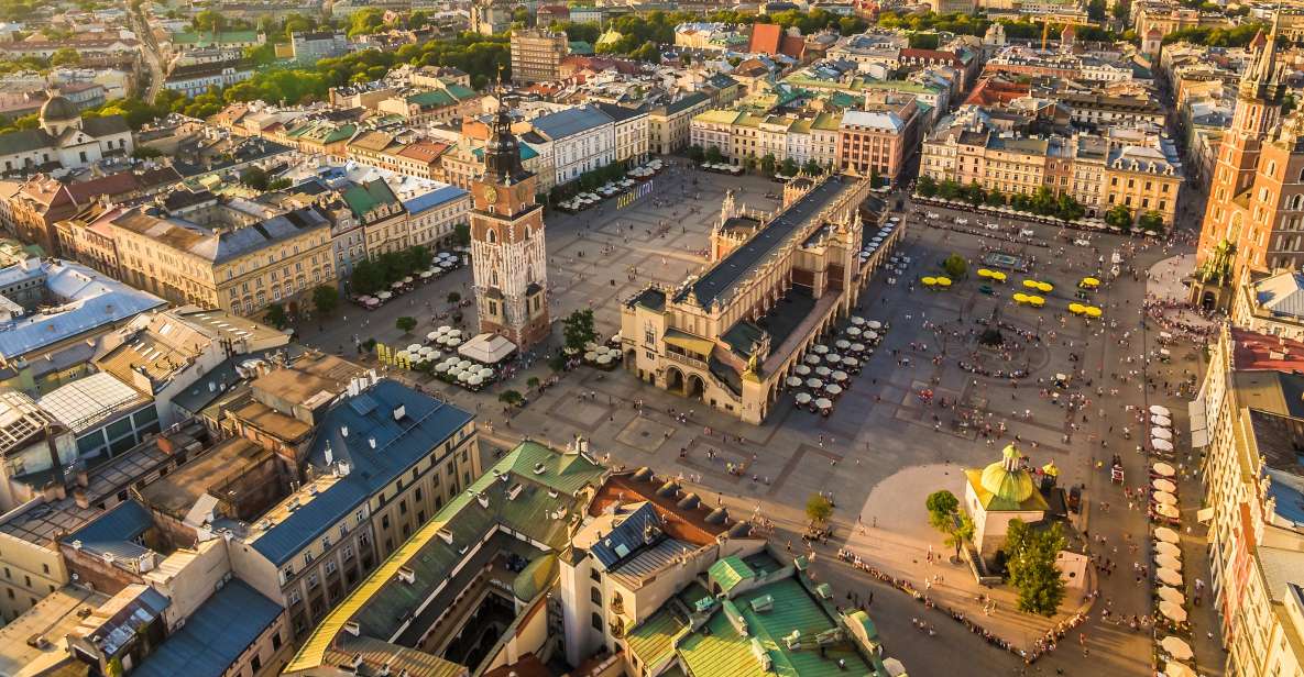 Krakow: Old Town Audio-Guided Walking Tour with Headset - Szczepanski Square and Market Square: The Old Town Power Center