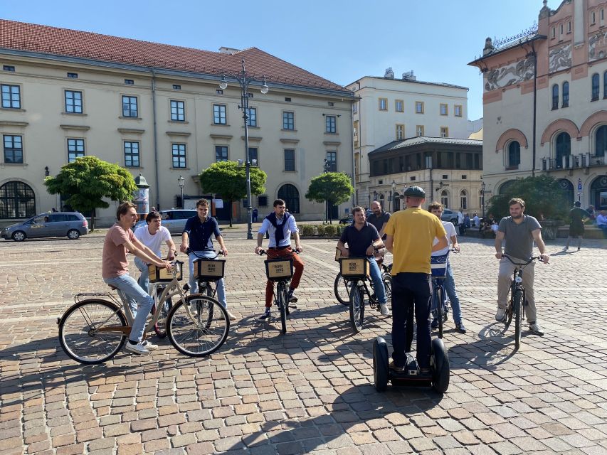 Krakow: Old Town Bike Tour with a Guide - Main Square: the Old Town’s centerpiece at bike-friendly speed
