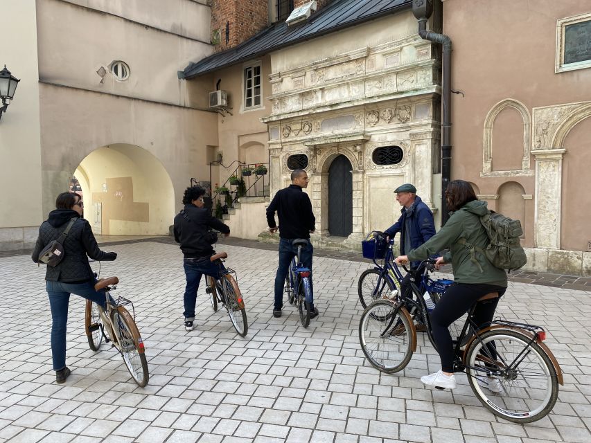 Krakow: Old Town Bike Tour with a Guide - How the ride feels: pace, stops, and mixed-vehicle reality