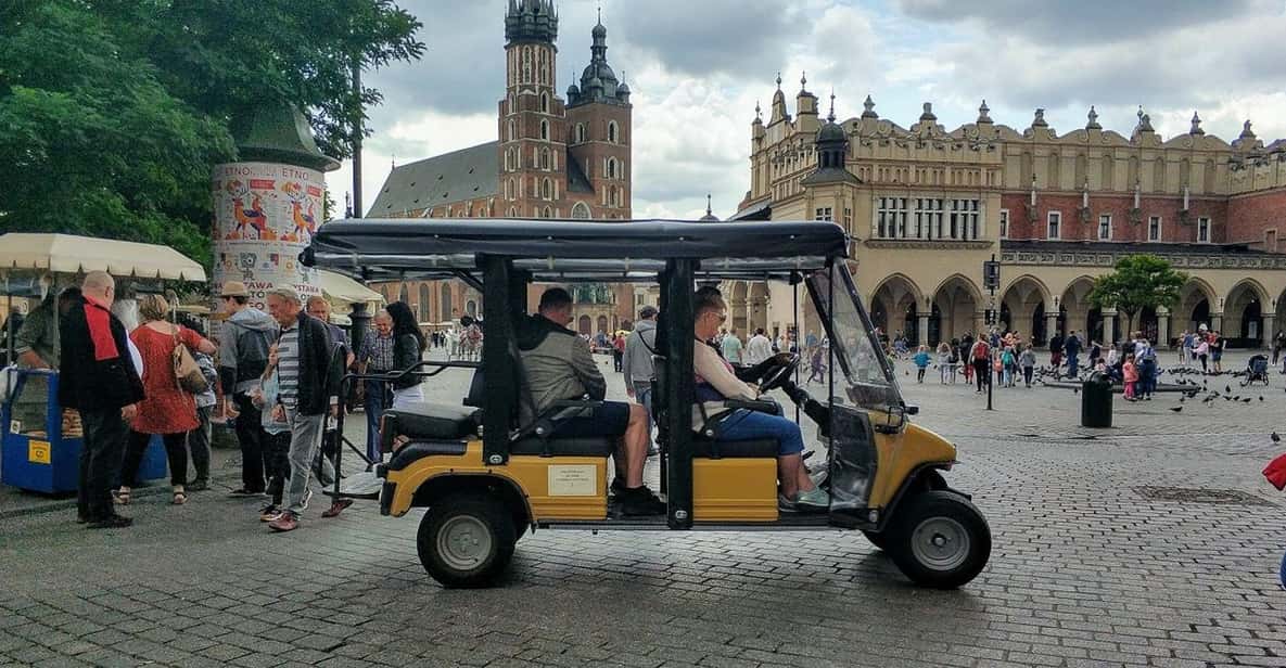 Krakow: Old Town City Tour in a Golf Cart - First impressions: a short ride that sets the whole city in context