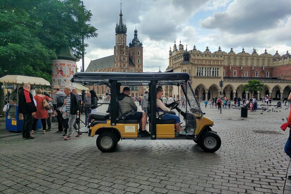 Krakow: Old Town City Tour in a Golf Cart - Gothic Franciscan Monastery: the one place that adds real walking time