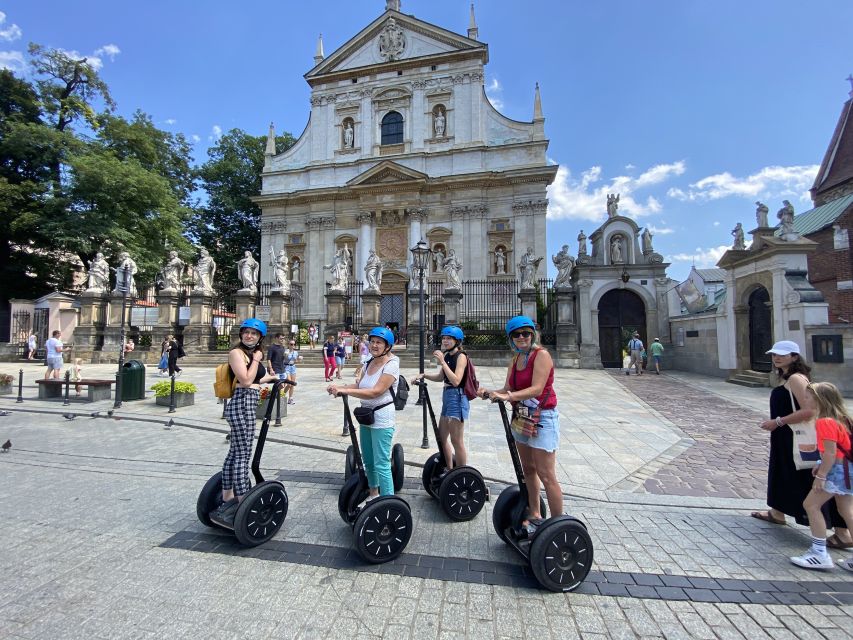 Krakow: Old Town Segway Tour 2 hours - Wawel Castle views plus four churches on a fast loop
