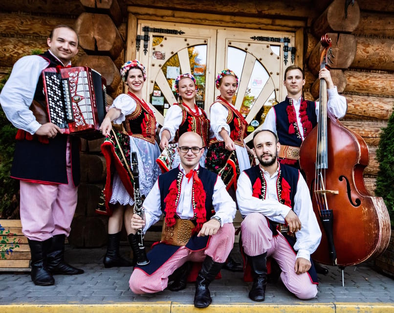 Krakow: Polish Folk Night with Dinner and Unlimited Drinks - Dinner: pierogi, bread, and what you really eat