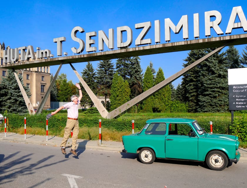 Krakow: Private Nowa Huta Adventure Tour in Communist Cars - T. Sendzimir Steelworks and the Renaissance Buildings: Where Industry Shaped Daily Life